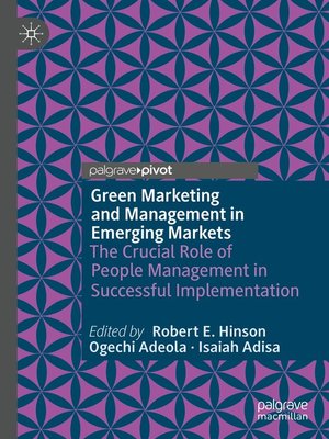 cover image of Green Marketing and Management in Emerging Markets